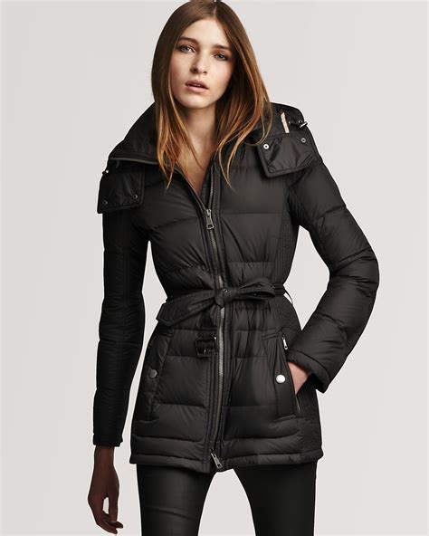 burberry down jacket womens sale